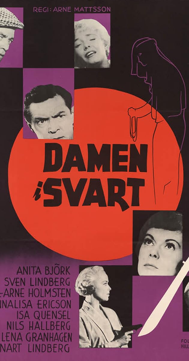 Damen i svart