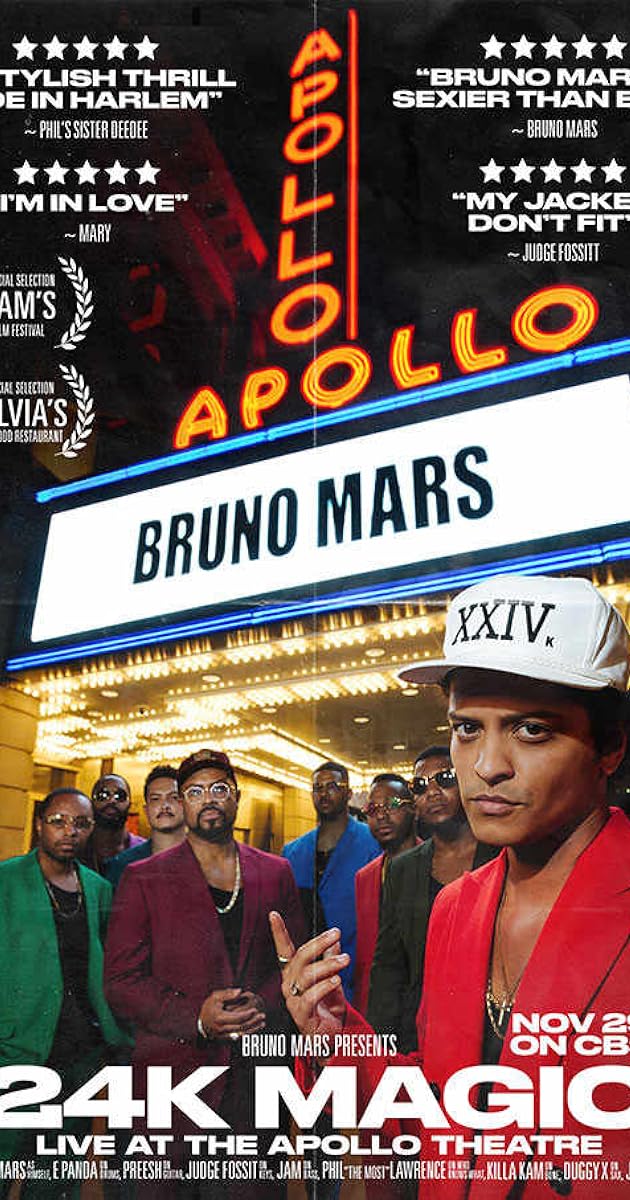 Bruno Mars: 24K Magic Live at the Apollo