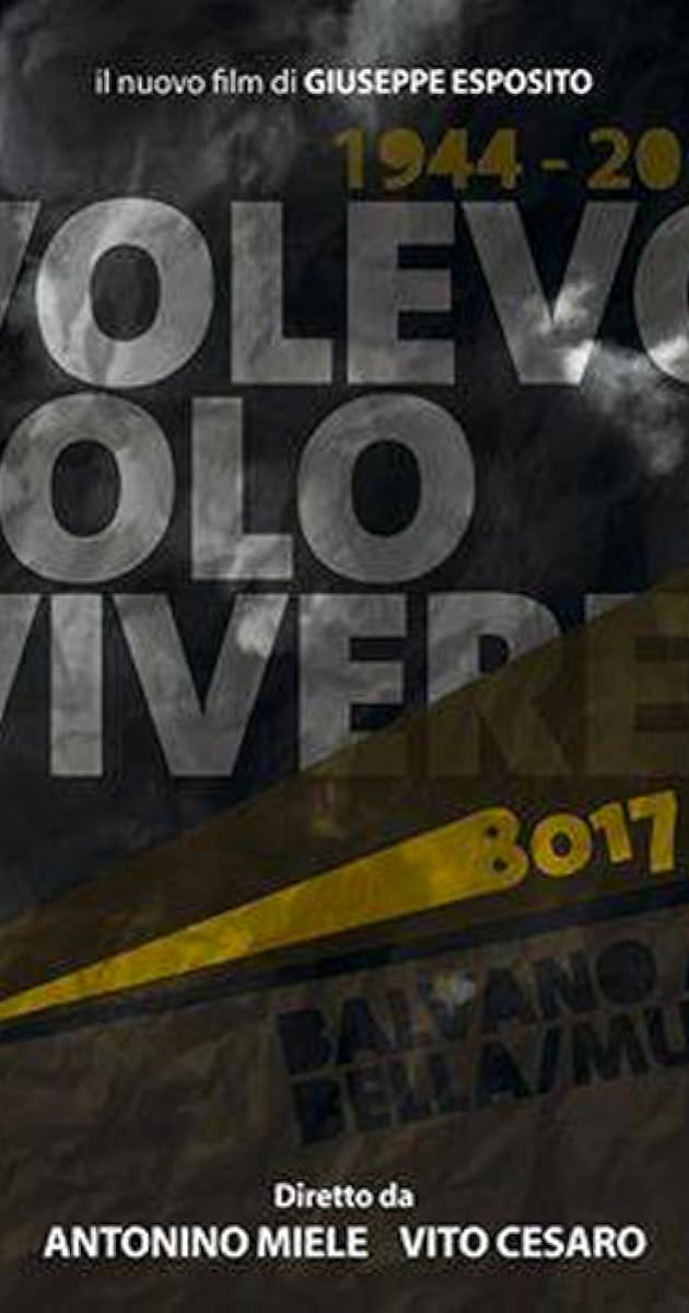 I Just to want live - train 8017 last stop (Volevo solo vivere -treno 8017 Ultima fermata