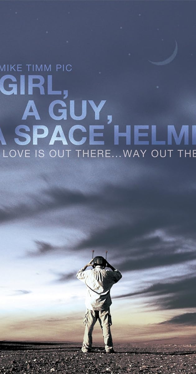 A Girl, a Guy, a Space Helmet