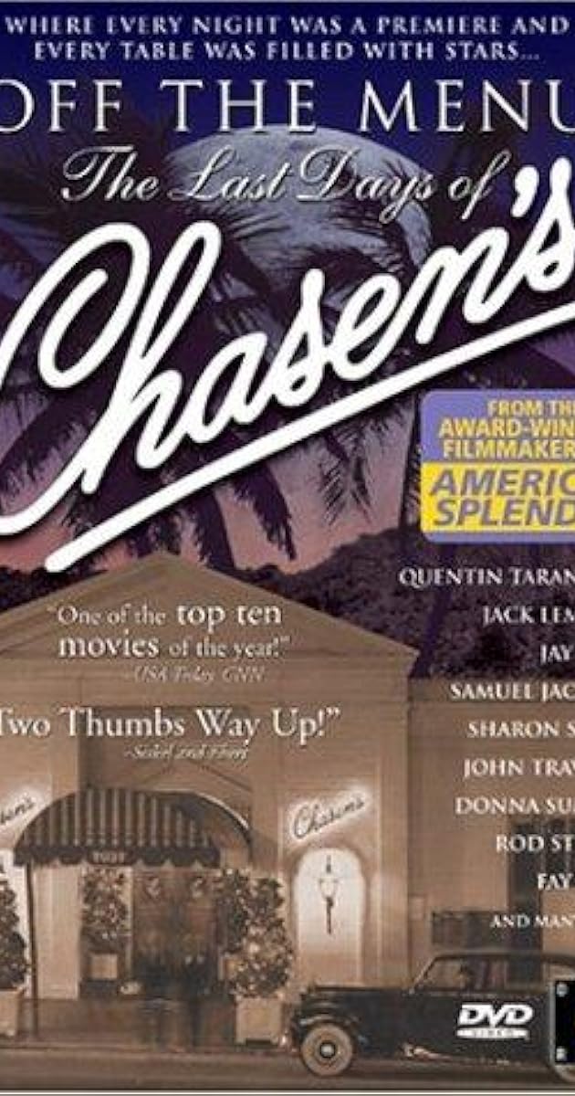 Off the Menu: The Last Days of Chasen's