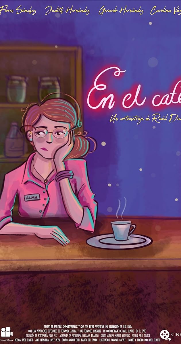 En el café