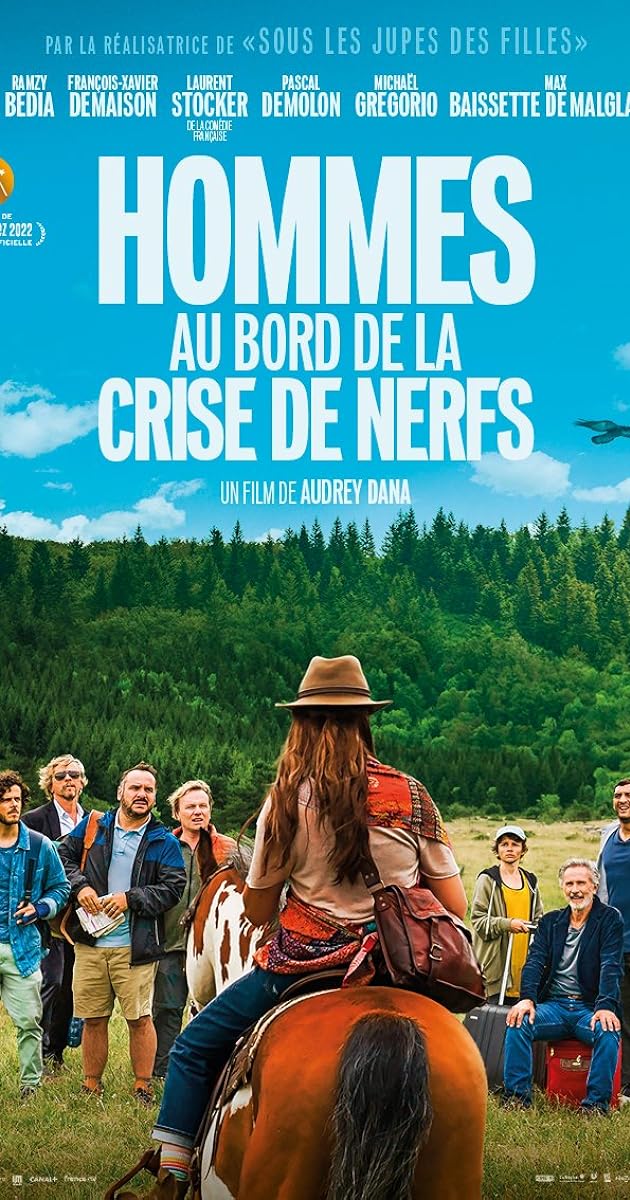 Hommes au bord de la crise de nerfs