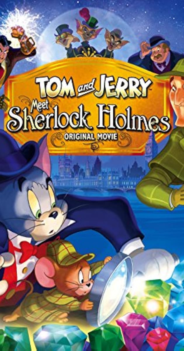 Tom ve Jerry Sherlock Holmes’le Tanışıyor