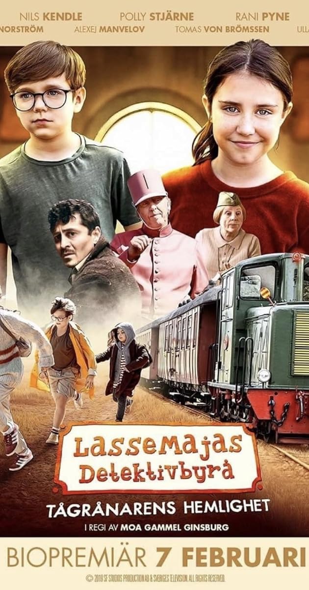LasseMajas Detektivbyrå - Tågrånarens hemlighet