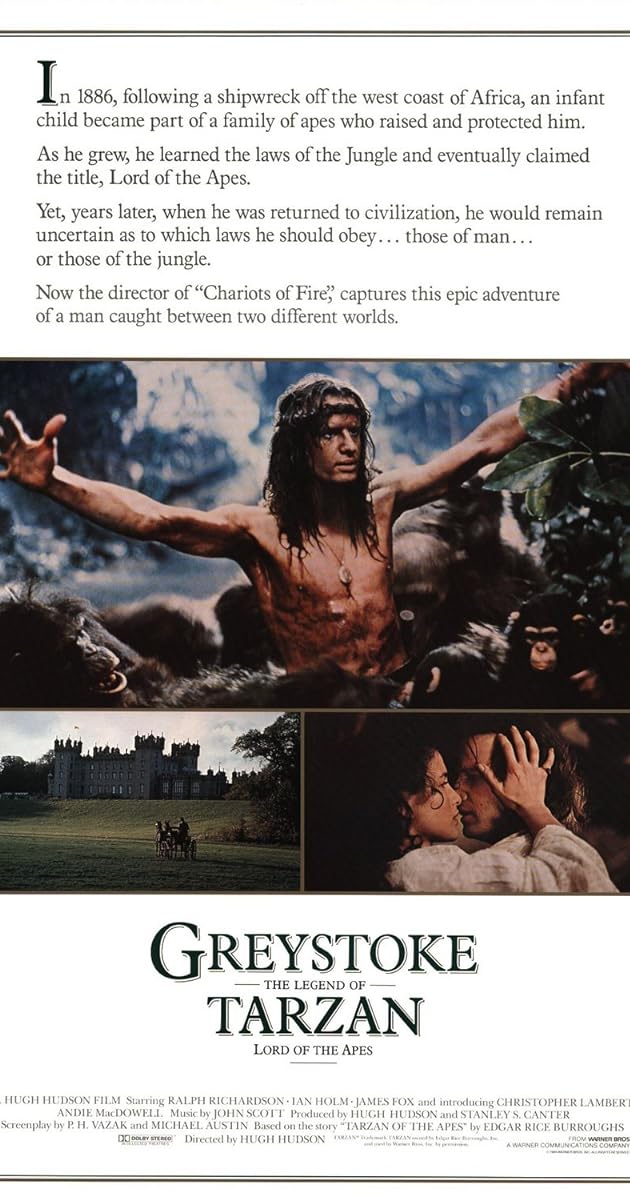 Greystoke: The Legend of Tarzan, Lord of the Apes