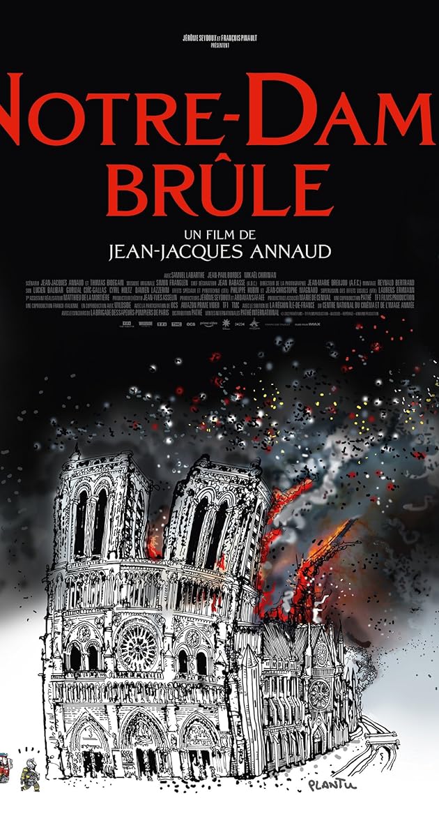 Notre-Dame brûle