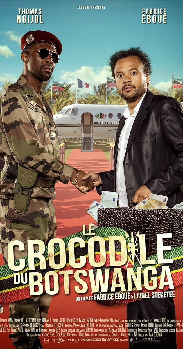 Le crocodile du Botswanga
