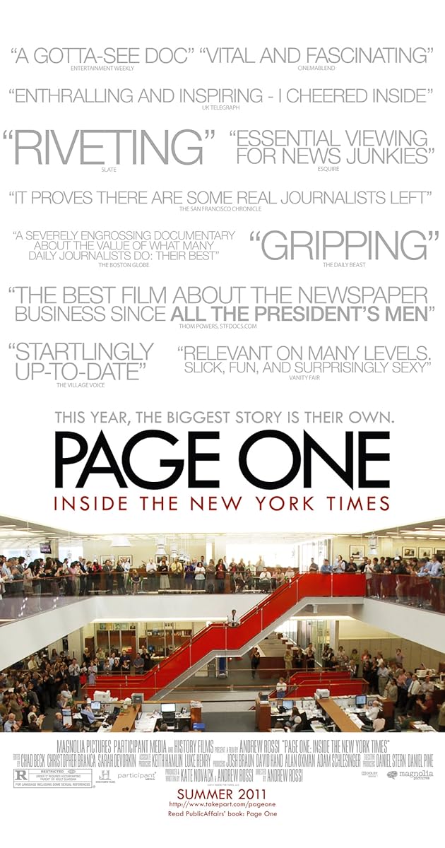 Page One: Inside the New York Times