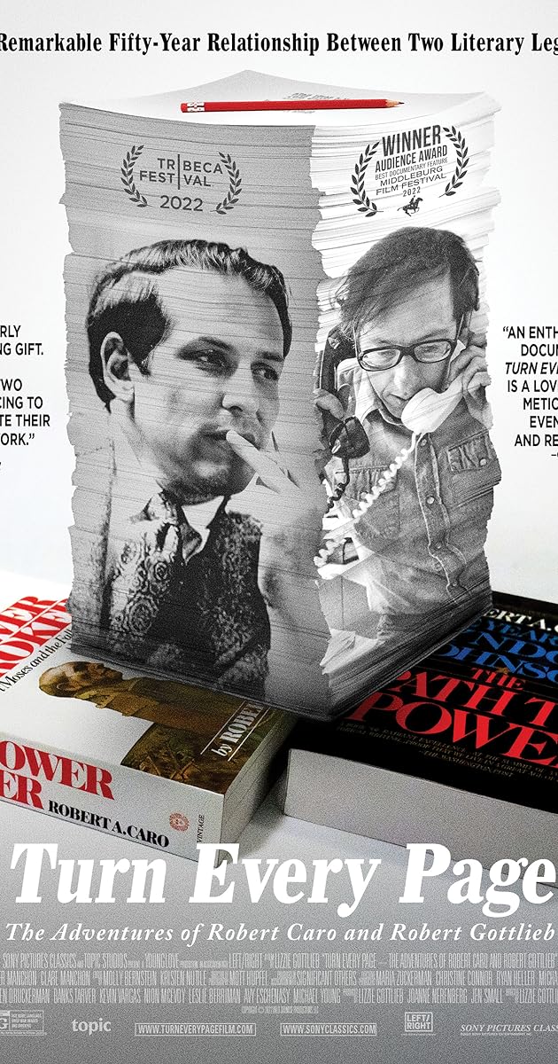 Turn Every Page - The Adventures of Robert Caro and Robert Gottlieb